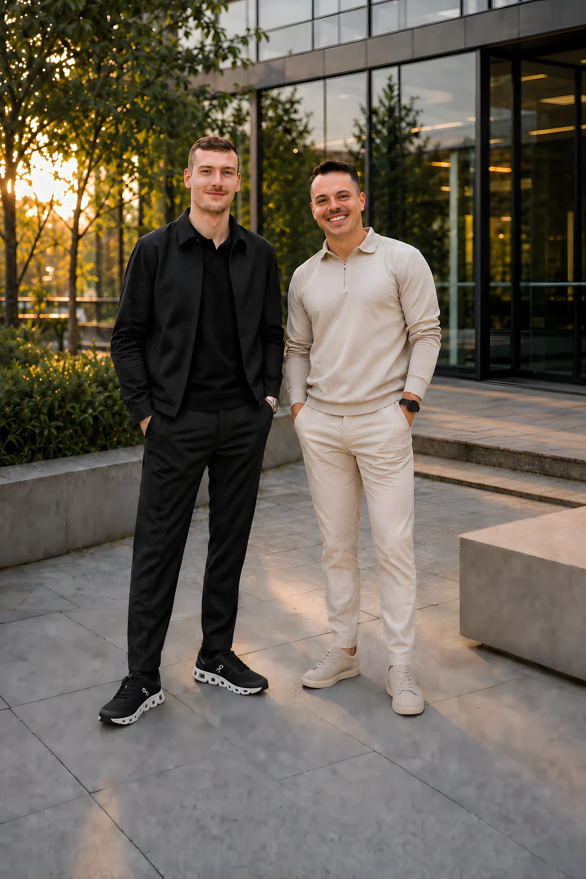 Hannes Lipusch and Andreas Mačnik, the founders of Voltplot.